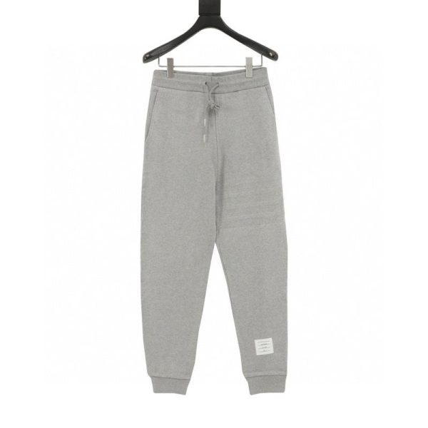 designer,replica,clothing,fake,1:1,lv,luxury,high quality Thom Browne Subtle Pattern Four-Stripe Tapered Pants (9650)