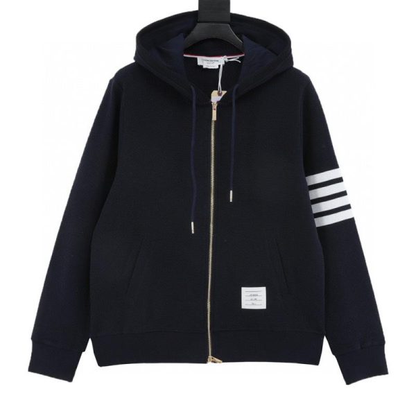 designer,replica,clothing,fake,1:1,lv,luxury,high quality Thom Browne Water Ripple Waffle Belt Coat (8E11)