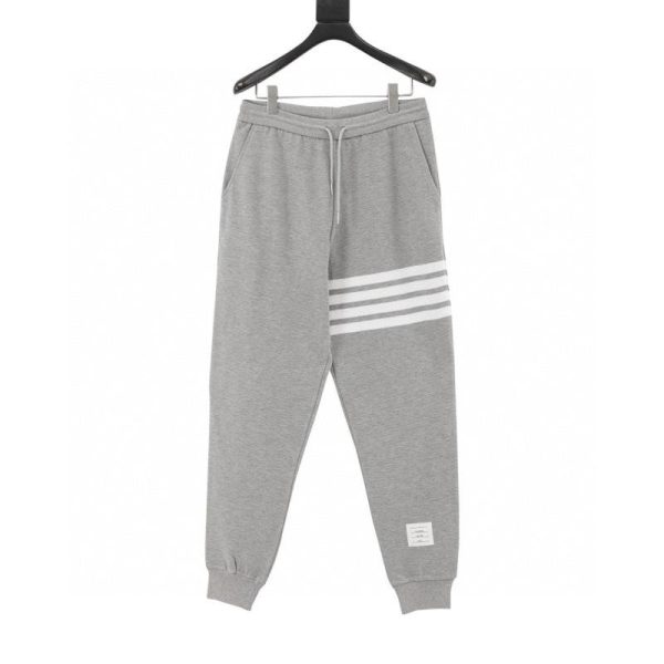 designer,replica,clothing,fake,1:1,lv,luxury,high quality Thom Browne waffle-print trousers (D5FF)