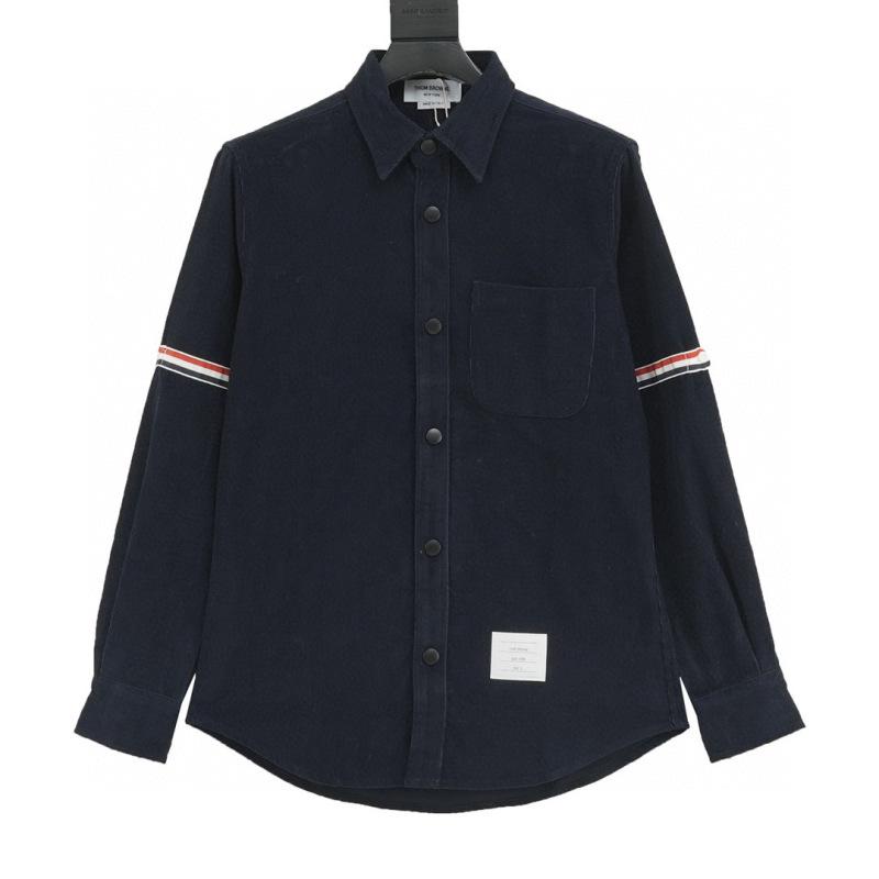 designer,replica,clothing,fake,1:1,lv,luxury,high quality Thom Browne Corduroy Double-Sleeve Label Jacket Shirt (03DB) designer,replica,clothing,fake,1:1,lv,luxury,high quality Thom Browne Corduroy Double-Sleeve Label Jacket Shirt (03DB)
