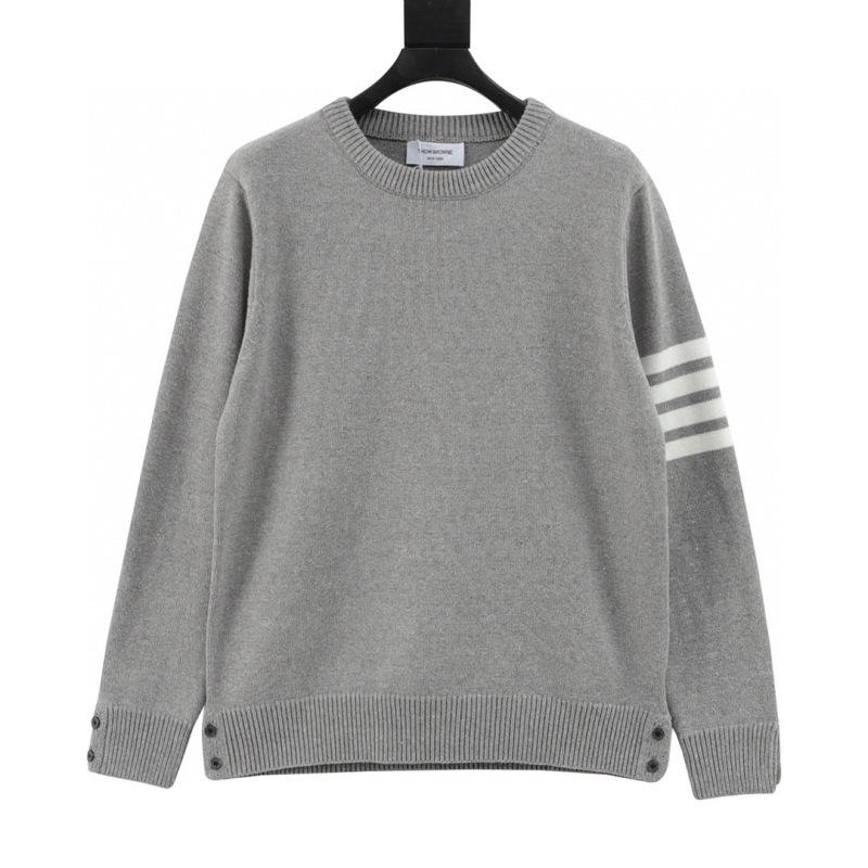 designer,replica,clothing,fake,1:1,lv,luxury,high quality Thom Browne yarn-dyed crew neck sweater with four stripes (80BC) designer,replica,clothing,fake,1:1,lv,luxury,high quality Thom Browne yarn-dyed crew neck sweater with four stripes (80BC)