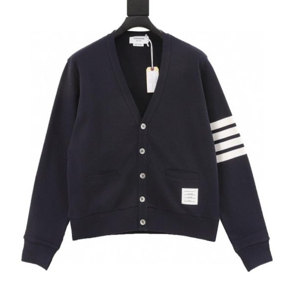 designer,replica,clothing,fake,1:1,lv,luxury,high quality Thom Browne Knit Cardigan (4D7E)