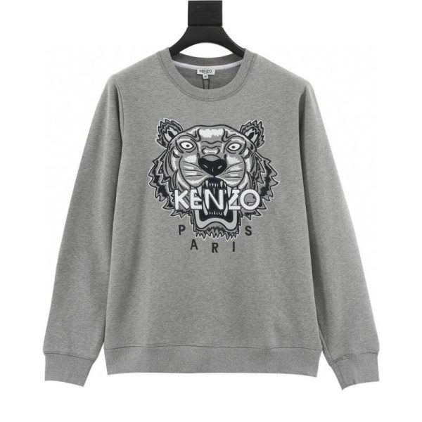 designer,replica,clothing,fake,1:1,lv,luxury,high quality Kenzo Tiger Head Crew Neck Sweatshirt (8B7A)