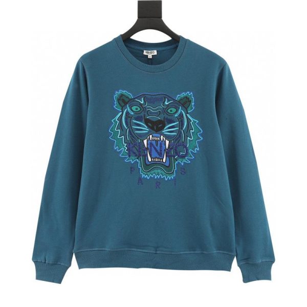 designer,replica,clothing,fake,1:1,lv,luxury,high quality Kenzo Tiger Head Crew Neck Sweatshirt (EE9C)