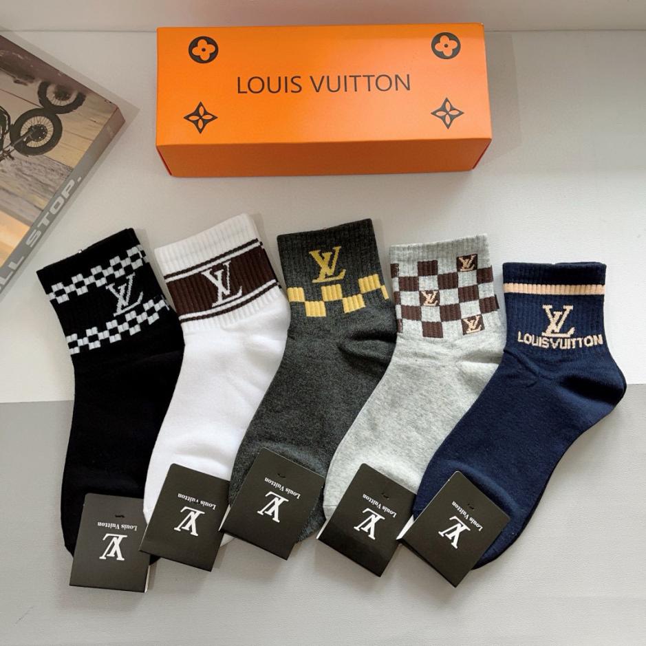 designer,replica,clothing,fake,1:1,lv,luxury,high quality (5 pairs per box) Louis Vuitton Men’s Mid-Calf Socks, Pure Cotton Fabric (KHQW0) designer,replica,clothing,fake,1:1,lv,luxury,high quality (5 pairs per box) Louis Vuitton Men’s Mid-Calf Socks, Pure Cotton Fabric (KHQW0)
