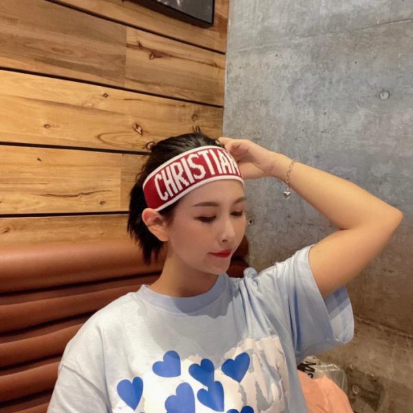designer,replica,clothing,fake,1:1,lv,luxury,high quality Authentic DIOR headband from the official website, fitness headband, styling headband (QVY7I)