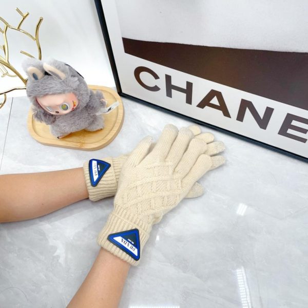 designer,replica,clothing,fake,1:1,lv,luxury,high quality Prada wool gloves (H5BVH)