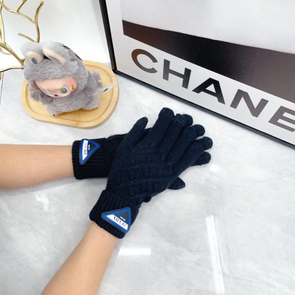 designer,replica,clothing,fake,1:1,lv,luxury,high quality Prada wool gloves (T5WS6)