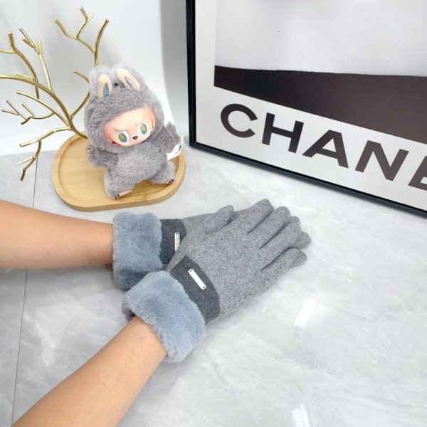 designer,replica,clothing,fake,1:1,lv,luxury,high quality Loro Piana new wool gloves (FUZF4)