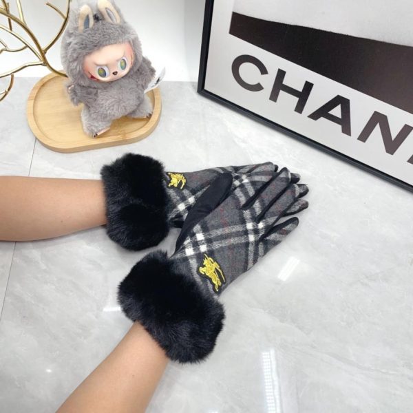 designer,replica,clothing,fake,1:1,lv,luxury,high quality Burberry new wool gloves (C34OY)