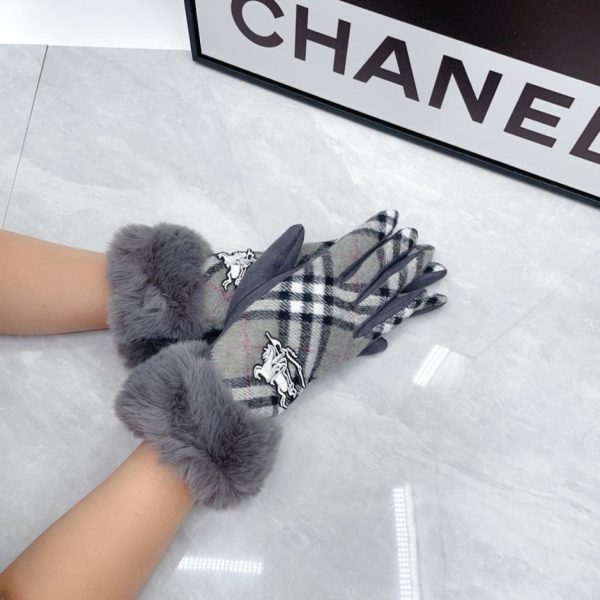 designer,replica,clothing,fake,1:1,lv,luxury,high quality Burberry wool gloves (YXAHY)