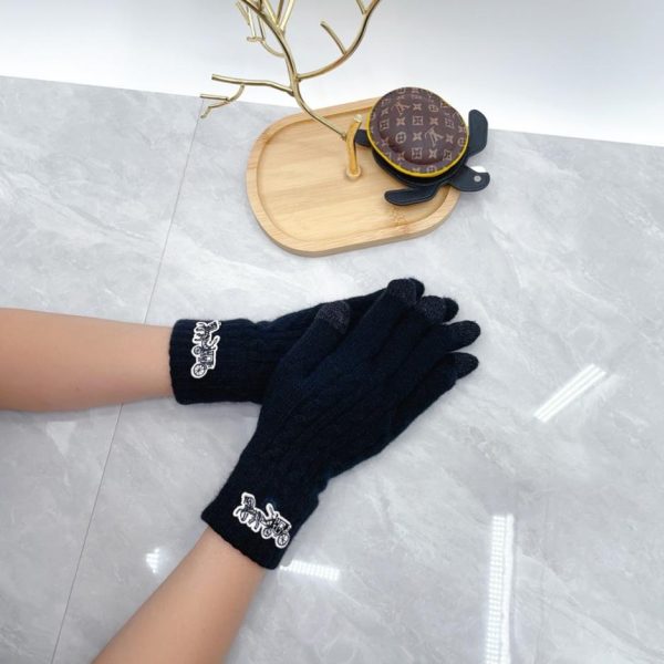 designer,replica,clothing,fake,1:1,lv,luxury,high quality Coach wool gloves (7442G)