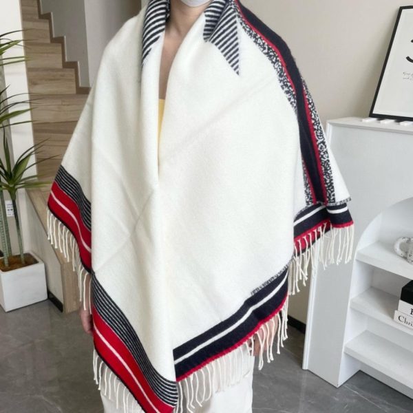 designer,replica,clothing,fake,1:1,lv,luxury,high quality Dior’s latest monogram pattern large shawl blanket (SGKZ9)