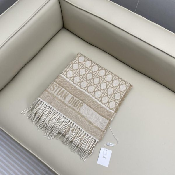 designer,replica,clothing,fake,1:1,lv,luxury,high quality Dior cannage scarf (ITQUQ)
