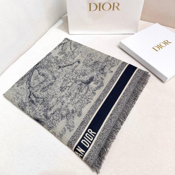 designer,replica,clothing,fake,1:1,lv,luxury,high quality Dior Toile de Jouy Print Shawl (XZKSO)