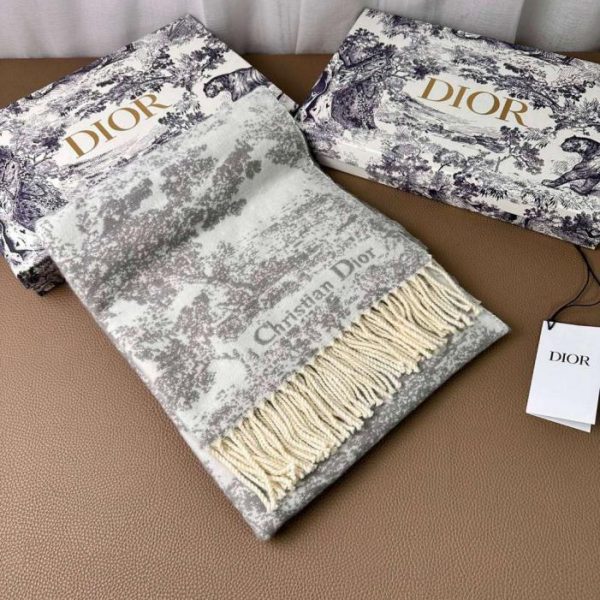 designer,replica,clothing,fake,1:1,lv,luxury,high quality Dior Scarf with Image of Primeval Forest Ecology (DBZAC)