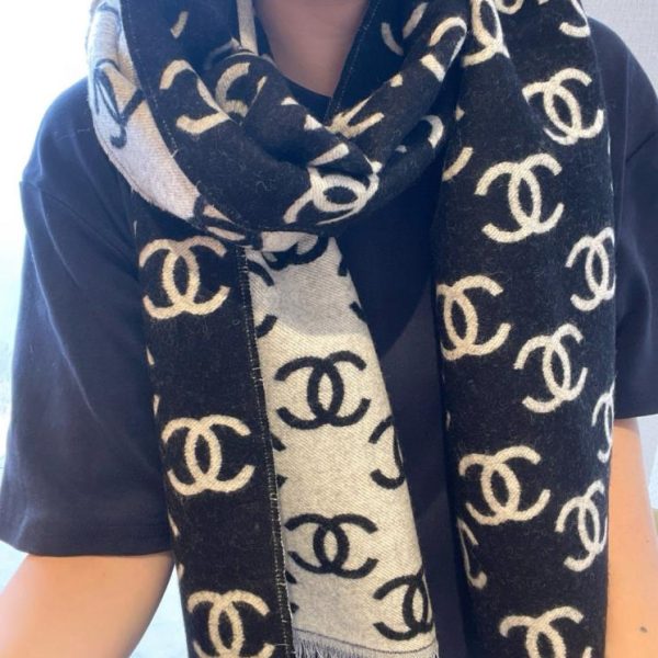 designer,replica,clothing,fake,1:1,lv,luxury,high quality Chanel scarf (UA9E7)