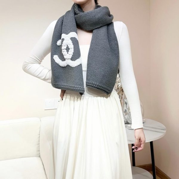 designer,replica,clothing,fake,1:1,lv,luxury,high quality Chanel Fall/Winter New Arrivals – Cashmere Scarf (9I3IJ)