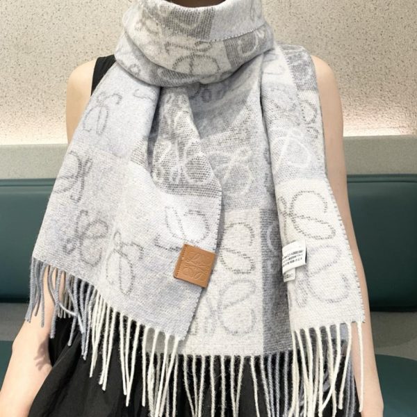 designer,replica,clothing,fake,1:1,lv,luxury,high quality LOEWE striped long scarf, top-quality unisex style (RBM3C)