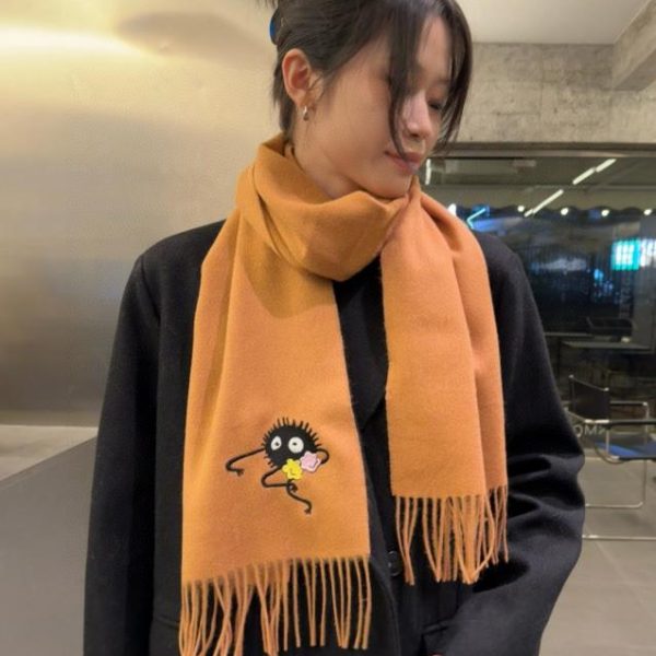 designer,replica,clothing,fake,1:1,lv,luxury,high quality Loewe’s new Little Virus series reversible scarf (W3EVK)