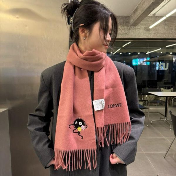 designer,replica,clothing,fake,1:1,lv,luxury,high quality Loewe’s new Little Virus series reversible scarf (XN9OJ)