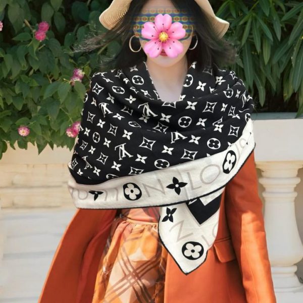 designer,replica,clothing,fake,1:1,lv,luxury,high quality Louis Vuitton scarf (27DSH)