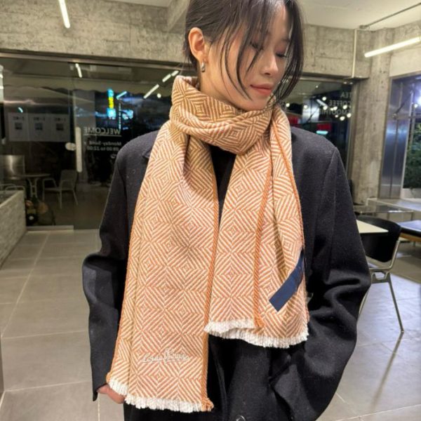 designer,replica,clothing,fake,1:1,lv,luxury,high quality LV Damier Cashmere Scarf for Men (TBCSG)