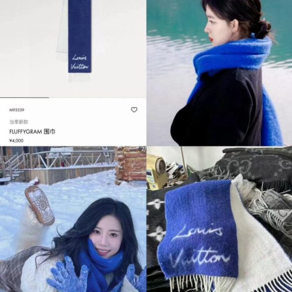 designer,replica,clothing,fake,1:1,lv,luxury,high quality LV Fluffygram scarf, alpaca and sheep wool blend (TTJXG)