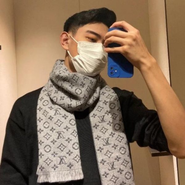 designer,replica,clothing,fake,1:1,lv,luxury,high quality Louis Vuitton Mono woven pattern scarf (AZM6U)