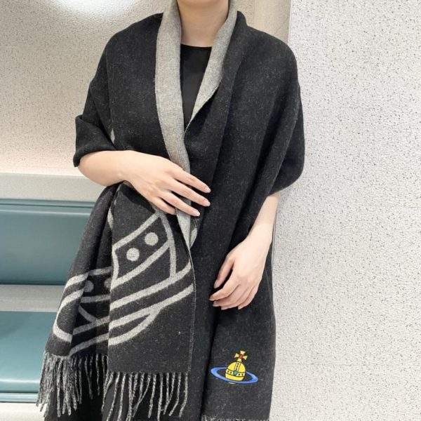 designer,replica,clothing,fake,1:1,lv,luxury,high quality Vivienne Westwood scarf (IGKJI)