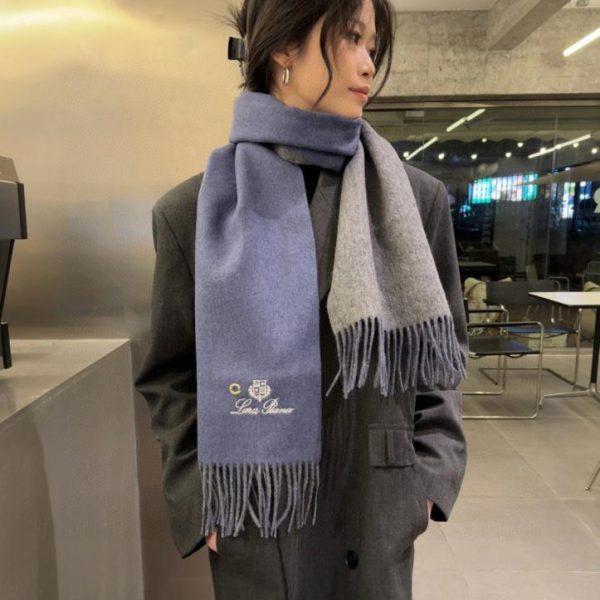designer,replica,clothing,fake,1:1,lv,luxury,high quality Loro Piana Premium Double-Sided Cashmere Scarf (SJAT7)