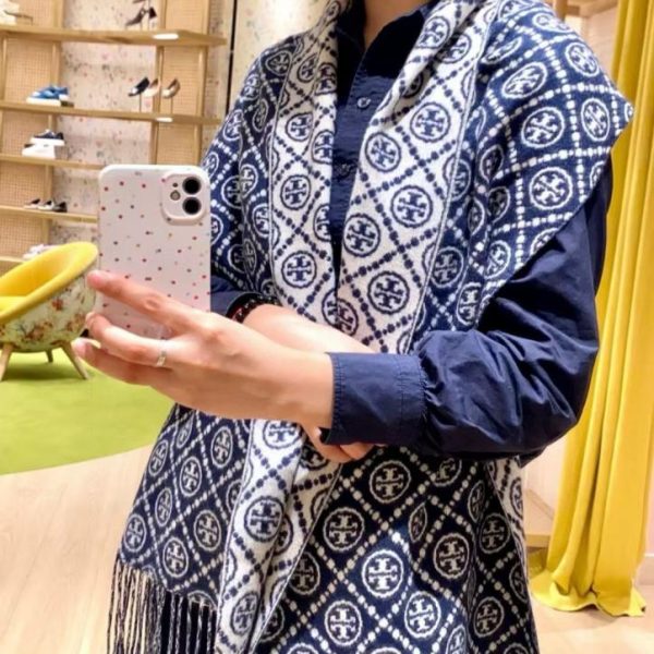 designer,replica,clothing,fake,1:1,lv,luxury,high quality TORY BURCH scarf (JYNUB)