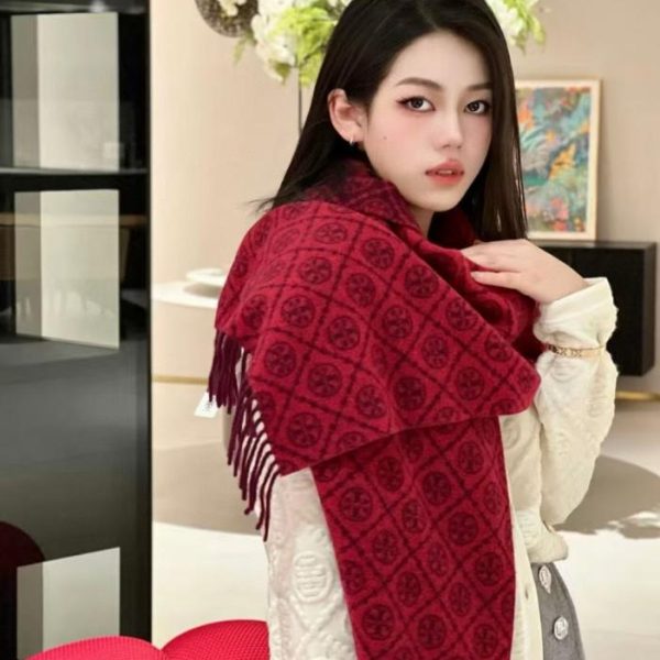 designer,replica,clothing,fake,1:1,lv,luxury,high quality TORY BURCH scarf (Z1OMV)