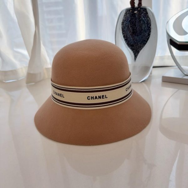 designer,replica,clothing,fake,1:1,lv,luxury,high quality CHANEL Fall/Winter New Elegant Bucket Hat, 100% Wool Felt (Q46C2)
