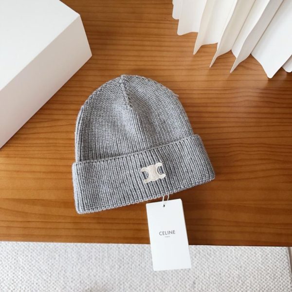 designer,replica,clothing,fake,1:1,lv,luxury,high quality Celine Fall/Winter New Style Knitted Hats for Men and Women (4NLAJ)