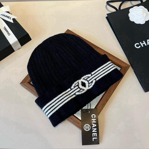 designer,replica,clothing,fake,1:1,lv,luxury,high quality CHANEL Knitted Beanie (HVBA0)
