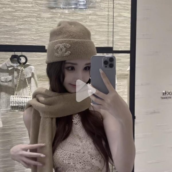 designer,replica,clothing,fake,1:1,lv,luxury,high quality CHANEL Knitted Beanie (X5CFH)