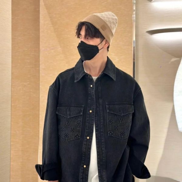 designer,replica,clothing,fake,1:1,lv,luxury,high quality LV Damier Men’s Beanie (L1AA4)