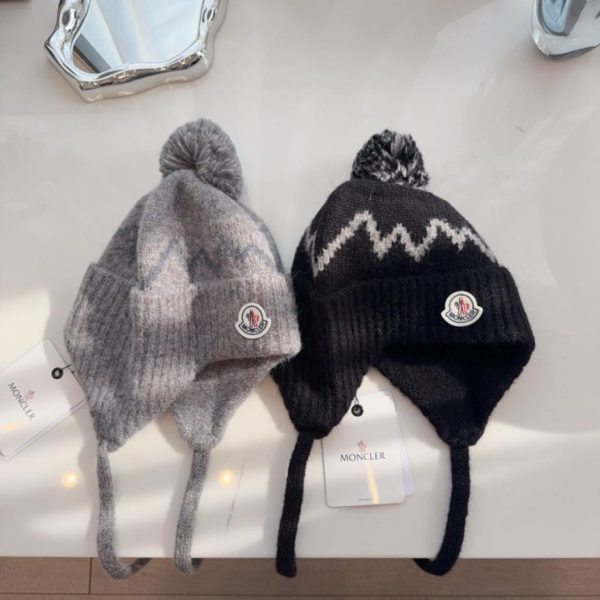 designer,replica,clothing,fake,1:1,lv,luxury,high quality Moncler Autumn/Winter New Ear-Proof Beanie (HFC1E)