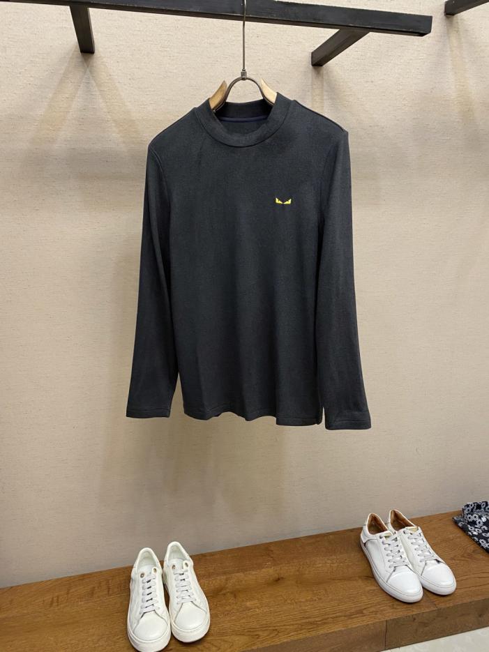 designer,replica,clothing,fake,1:1,lv,luxury,high quality Fendi classic brand logo embroidered crew neck long-sleeved T-shirt (O0ZH9) designer,replica,clothing,fake,1:1,lv,luxury,high quality Fendi classic brand logo embroidered crew neck long-sleeved T-shirt (O0ZH9)