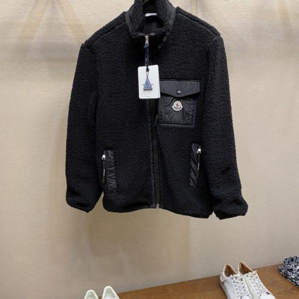 designer,replica,clothing,fake,1:1,lv,luxury,high quality Moncler embellished suede jacket (969EK)