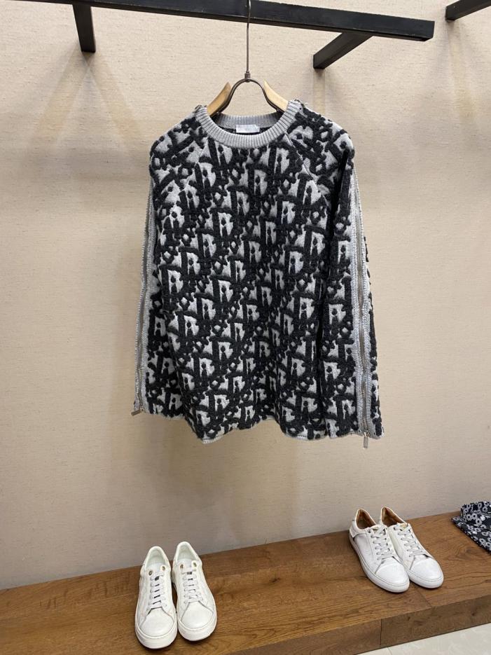 designer,replica,clothing,fake,1:1,lv,luxury,high quality Dior wool blend jacquard knit sweater (Z2IZ5) designer,replica,clothing,fake,1:1,lv,luxury,high quality Dior wool blend jacquard knit sweater (Z2IZ5)