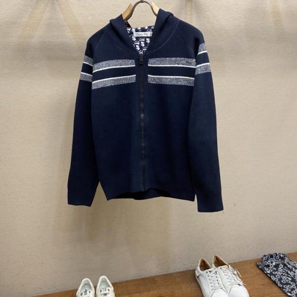 designer,replica,clothing,fake,1:1,lv,luxury,high quality [Women’s] Dior Fall/Winter New Reversible Jacquard Letter Knit Cardigan (OELNU)