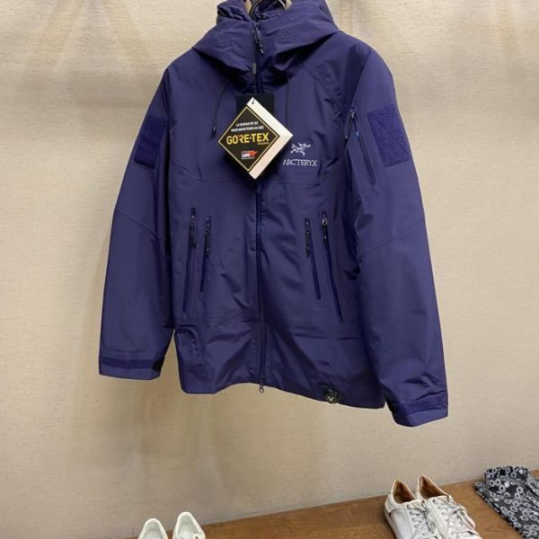 designer,replica,clothing,fake,1:1,lv,luxury,high quality ARC’TERYX Couple Style Windproof Hooded Warm Outdoor Down Jacket (J7TWW)