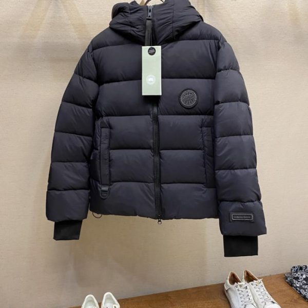 designer,replica,clothing,fake,1:1,lv,luxury,high quality Canada Goose Black Label Short Down Jacket (JT6C9)