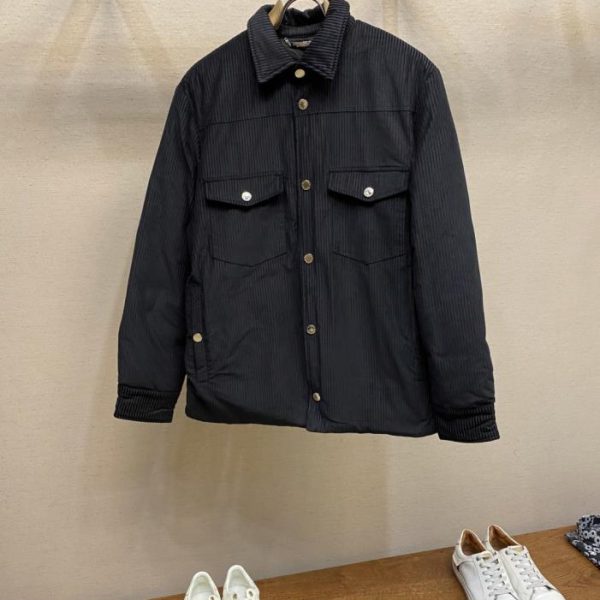 designer,replica,clothing,fake,1:1,lv,luxury,high quality Dolce & Gabbana classic logo casual down jacket (BHBQH)