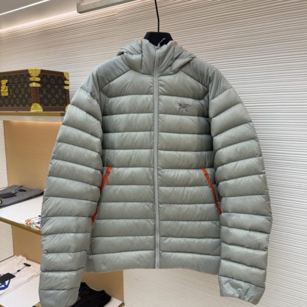 designer,replica,clothing,fake,1:1,lv,luxury,high quality Arcteryx Embroidered Logo Down Jacket (X3MEN)