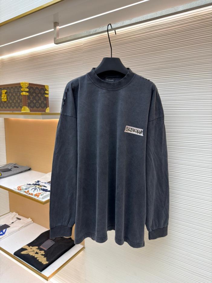 designer,replica,clothing,fake,1:1,lv,luxury,high quality Balenciaga long-sleeved T-shirt with white washi tape (AJGZ3) designer,replica,clothing,fake,1:1,lv,luxury,high quality Balenciaga long-sleeved T-shirt with white washi tape (AJGZ3)