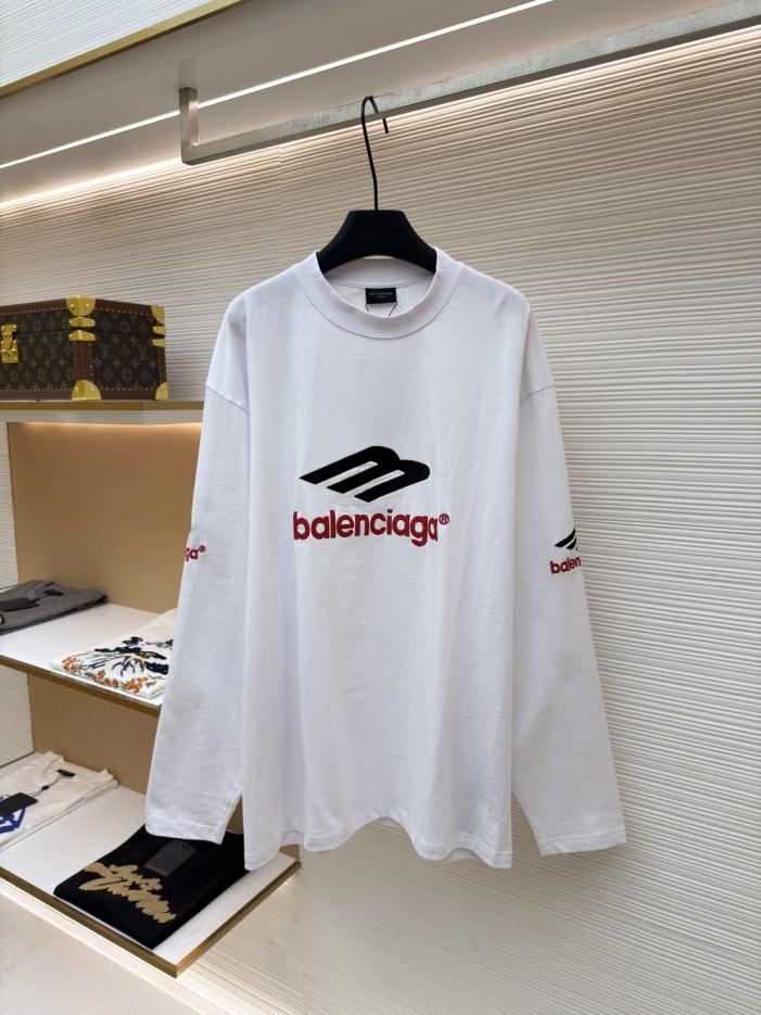 designer,replica,clothing,fake,1:1,lv,luxury,high quality Balenciaga letter embroidered crew neck long-sleeved shirt (Z7K6Y) designer,replica,clothing,fake,1:1,lv,luxury,high quality Balenciaga letter embroidered crew neck long-sleeved shirt (Z7K6Y)