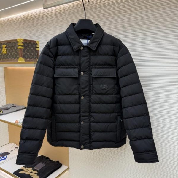 designer,replica,clothing,fake,1:1,lv,luxury,high quality Burberry Lightweight Leather Label Down Jacket (9D8JS)